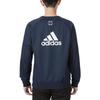Adidas Sweatshirts Men's Blue Crew Neck Moderate Regular HA2531