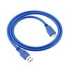 USB 3.0 auf Micro-B Festplatten-Datenkabel, Vollkupfer, Schwarz