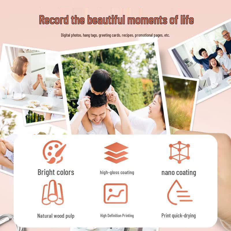 Huiwei A4 120gsm Double-Sided High Gloss Coated Paper