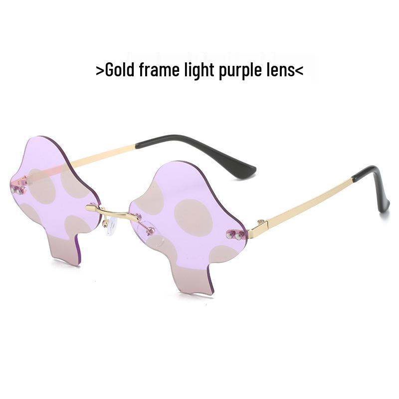 

Трендовые металлические солнцезащитные очки 2025: Элегантный дизайн в виде гриба для женщин и мужчин