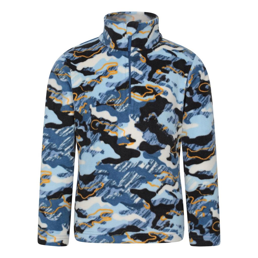 Mountain Warehouse Childrens/Kids Pursuit Microfleece Half Zip Fleece
