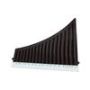 18 Pipes Pan Flute C Key Panpipes Pan Pipes with Mouthpiece Wind Instrument for Students Beginners with Carrying Bag