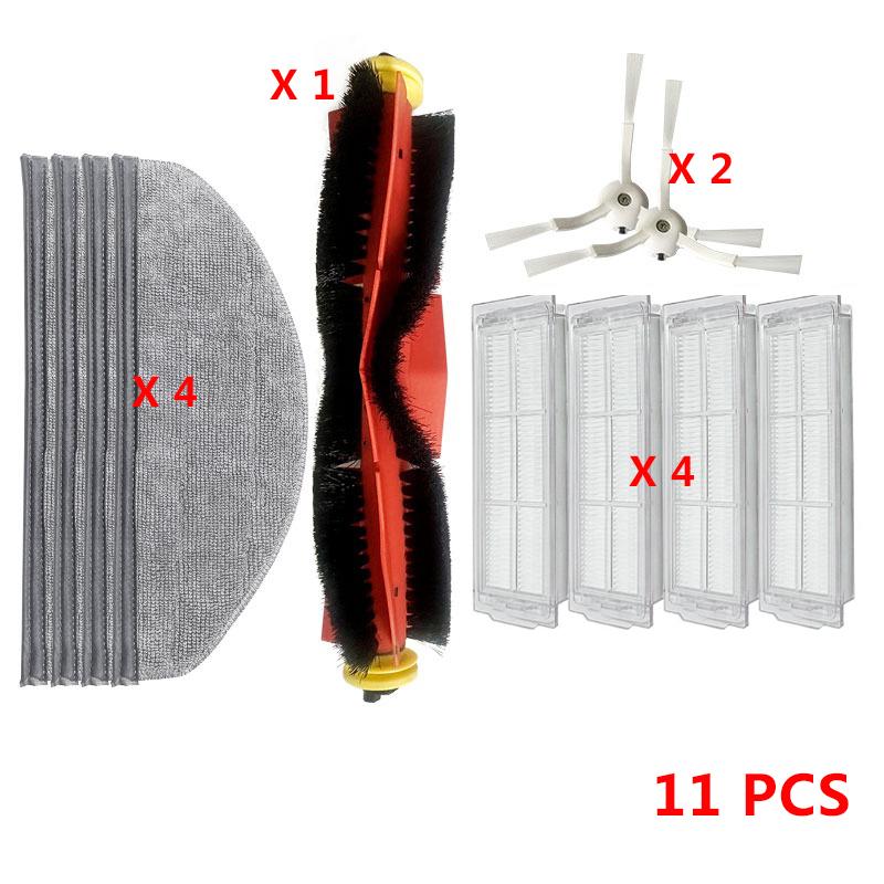 For Xiaomi Mijia MJSTP Vacuum Cleaner Replacement Spare Accessories Main Side Brush Hepa Filter Dustbin Mop Cloth