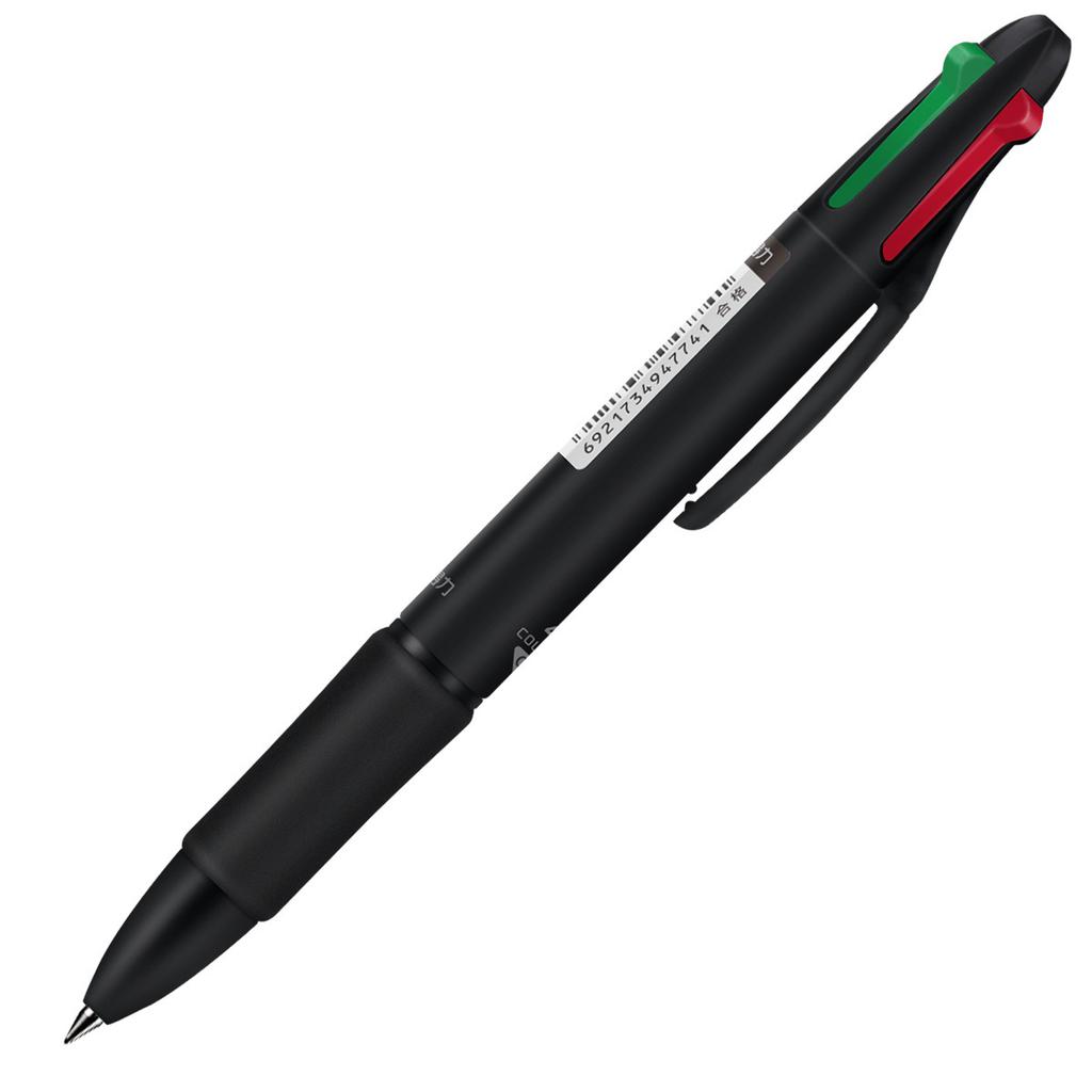 1Pcs 4 MultiColor Ballpoint Pen 0.7mm Black Blue Red Green Refills 4 Colors Ink Ball Pen For School Marker Writing