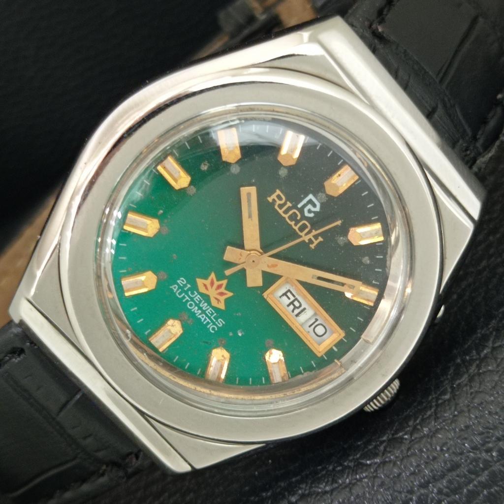 

VINTAGE RICOH R31 AUTOMATIC JAPAN MENS ORIGINAL DIAL WATCH a708014-1