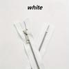 5pcs 15-30cm5# Metal zipper Silver teeth Titanium alloy Y teeth Smooth bag pocket leather bag zipper