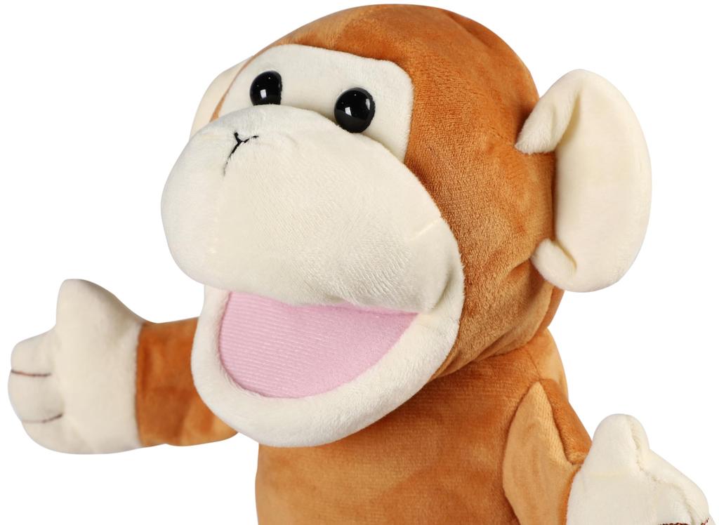 ColorfylCoco Puppet Doll Monkey (Monkey) Mouth Moving Hand Puppet Animal Animal Puppet Show Ventriloquism Glove Puppet