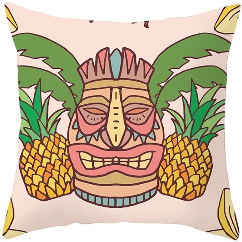 Summer Nordic Plant Pillow Case Tropical Style Cushion Cover Polyester  Pillow Cushion Covers Funda x