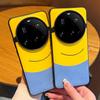 For Xiaomi 15 Ultra Case Big Eye Yellow Creative Design Leather + PC Phone Cover