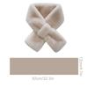 Plush Skin-friendly Solid Color Soft Like Rabbit Fur Warm Clothing Accessories Wind-resistant Scarf Fur Collar