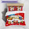3pcs Custom Name SuperZings Bedding Set Duvet Cover Closure Includes 1 Duvet Cover & 2 Pillowcases for All Seasons Bedroom Decor