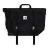Etichetta con Logo Riflettente Grande Capacità Impermeabile Poliestere Borsa a Tracolla Media Unisex Nera CHXBGA201035O