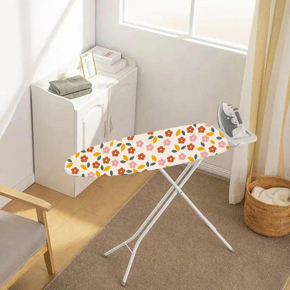 Floral Pattern Ironing Board Cover Thickened Ironing Heat Shield  for Ironing Table Accessories