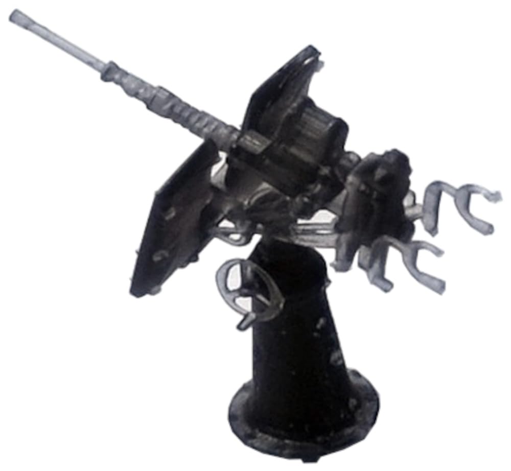 

Seed Hobby WW2 American Oerlikon 20mm Single Machine Gun Type A Plastic Model Parts SDH350012 1/350 Mid/Late (Ship)