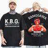 Kamagowa Boxing Gym Streetwear Unisex Hajime No Ippo Printed Pure Cotton Vintage Gym Unisexs Tshirt For Unisex Tops Funny Unisexga Otaku