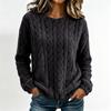 Women's Casual Long Sleeve V-Neck Blouse with Ruffle for Everyday Wear