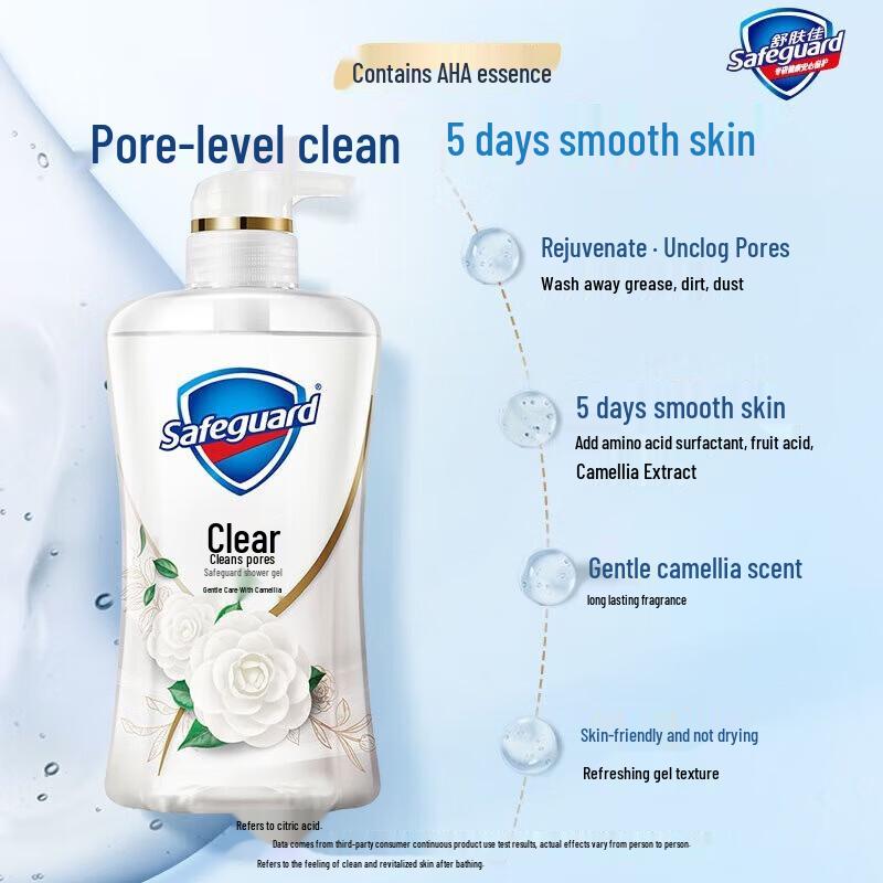 Safeguard Kamelien Reinigendes Duschgel