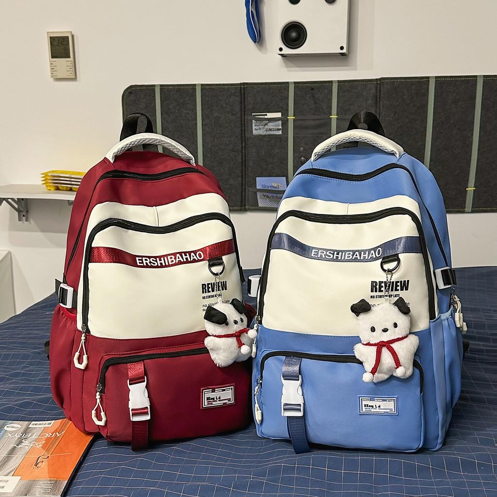 Zaino Casual in Nylon per Ragazze delle Medie con Design Traspirante per l'Uso Scolastico