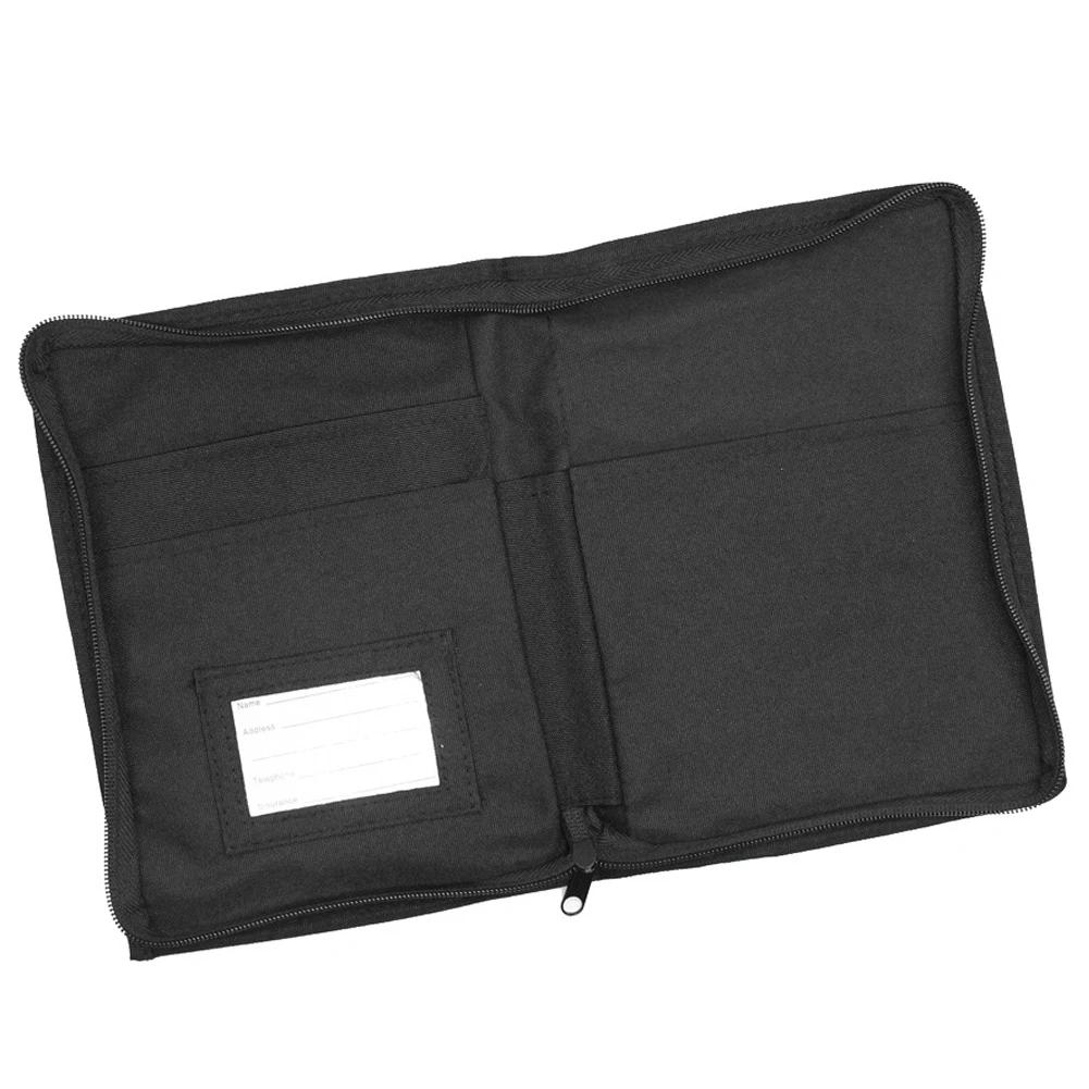 Portable Car Document Storage Bag Multi-pocket Interior Supplies Oxford Cloth Glove Box Manual Registration Card Storage Bag