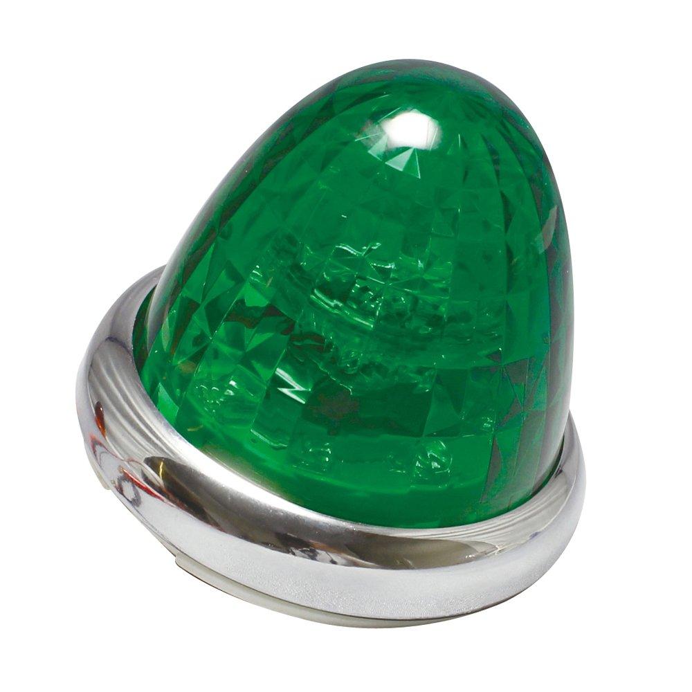 

Tsuchiya Yac CE-164 Car Supplies, LED Marker Lamp, Supermeteor Marker, Green/Green (Light), 12/24V
