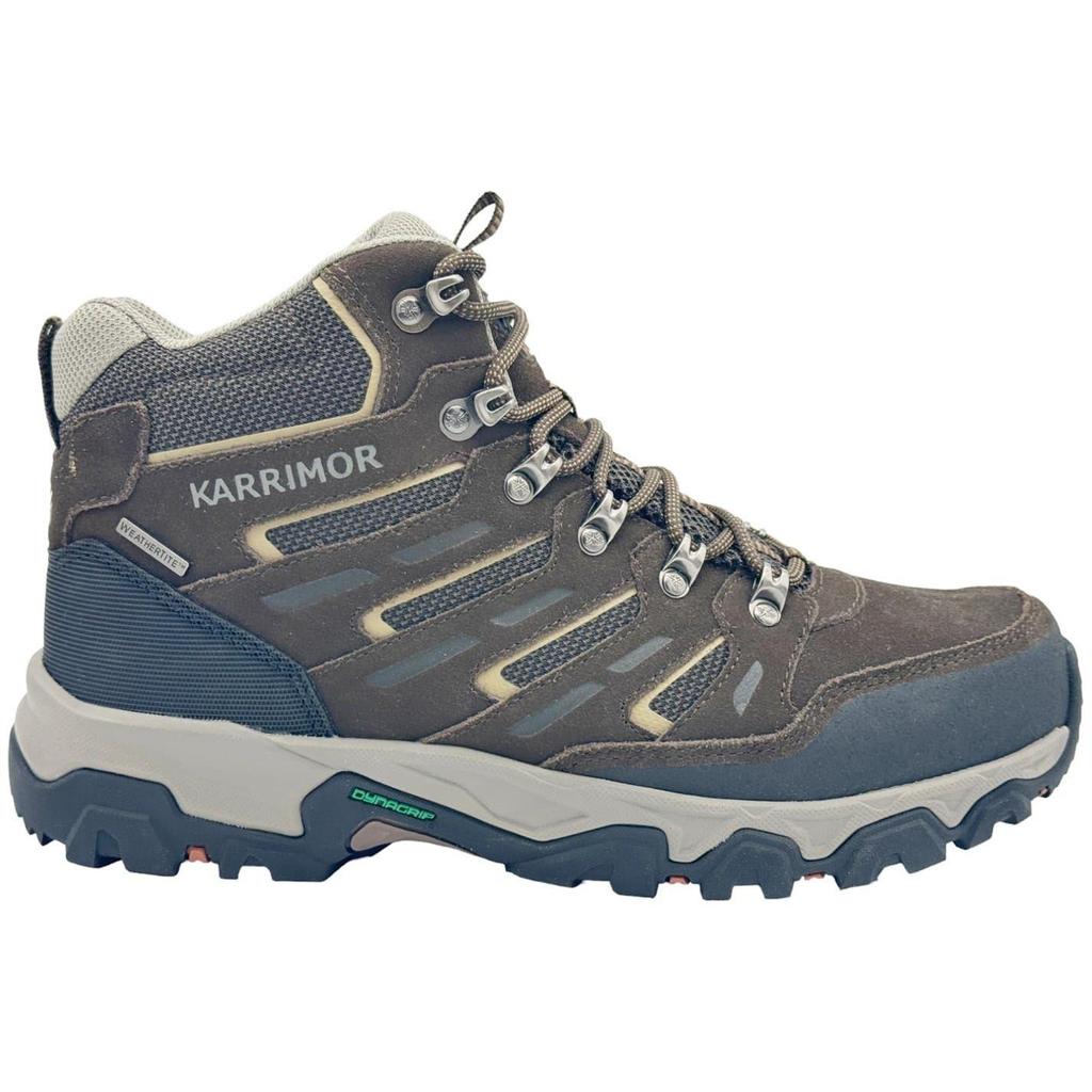 Karrimor Mens Mount Mid Leather Waterproof Walking Boots