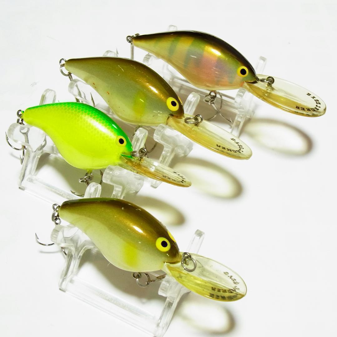 Used Daiwa Bass Jacker II Set of 4 BASS JACKER Old