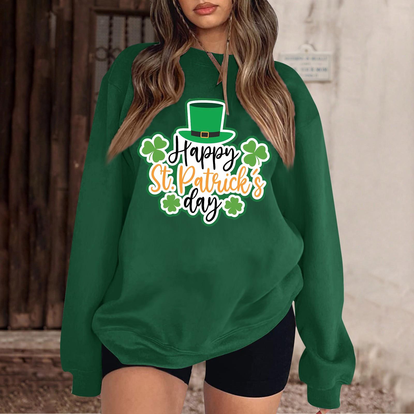 

Женская повседневная модная блузка с длинным рукавом и круглым вырезом с принтом Хэллоуина M