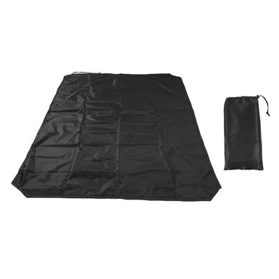 Car Roof Box Cover Cargo Rack Water Rain Dust Proof for SUV Outdoor Travel 210D Silver Coated Oxford Cloth