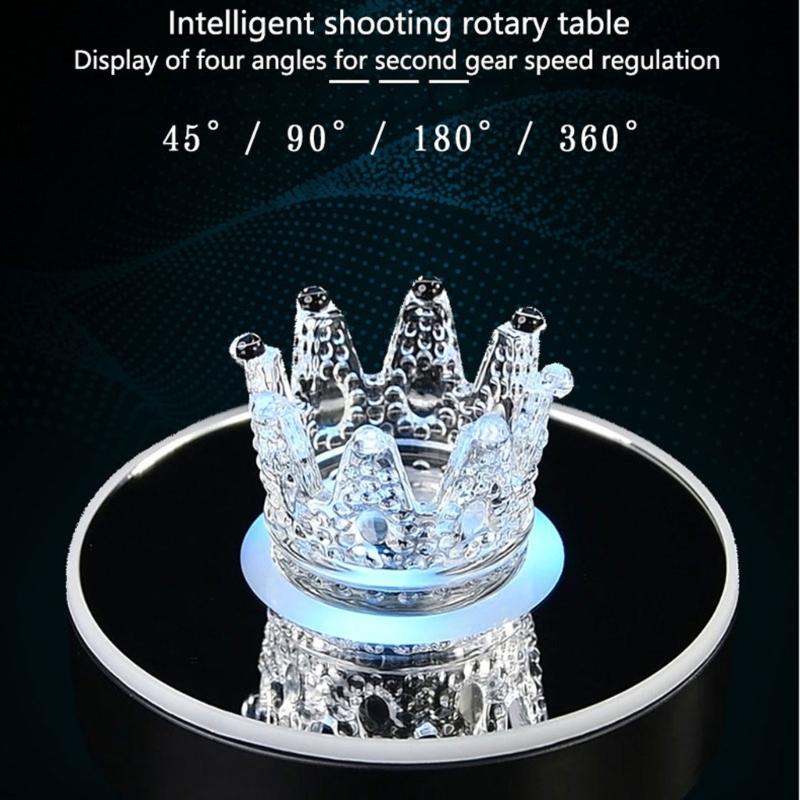 360 Degree Motorized Turntable Rotating Display Stand Electric Display Turntable for Photography Products and Shows