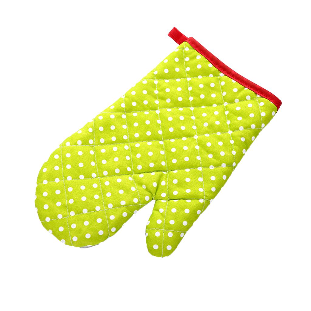 Heat Resistant Oven Mitts for Cooking and Baking Microwave Safe Quilted Design Durable Kitchen Gloves for Hot Pots and Pans