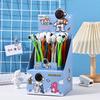 Back To School Season 48pcs 0.5mm Creative Soft Rubber Astronaut Shaking Neutral Pen Cartoon Sway Pen Cute Prize Pen Feels Good