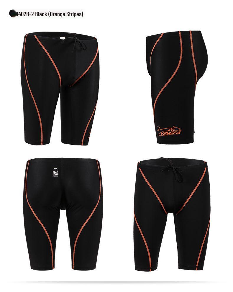 Yingfa Men's Five-Point Professional Training Competition Swimsuit