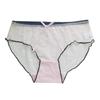 Nahtlose Spitzen-Netz-Shorts für Damen, mittelhoher Bund - Antibakteriell, Atmungsaktiv, Ultraleicht, Dreiecksform