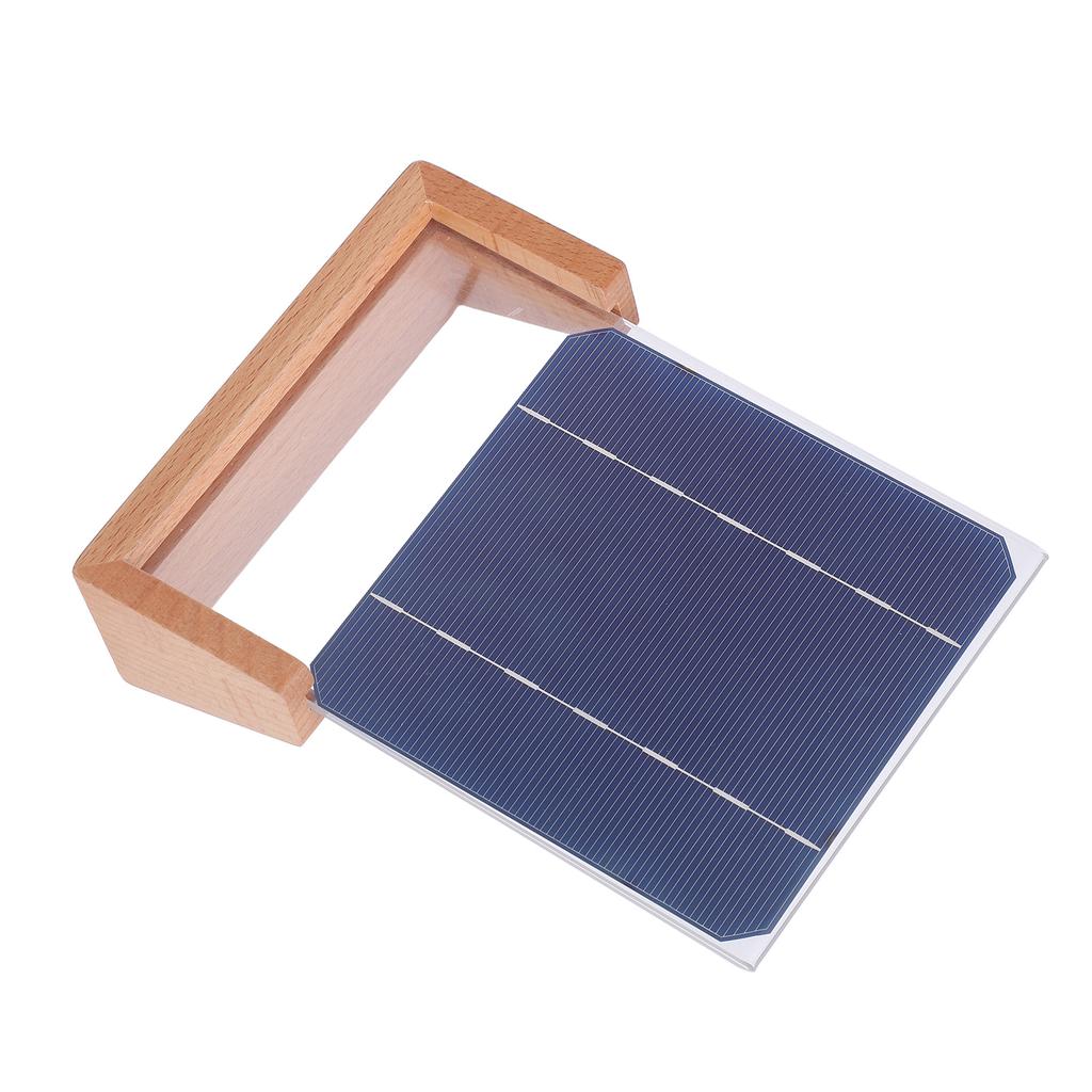 Mini Monocrystalline Solar Panel 3W 22percent  High Conversion Efficiency Educational Solar Cell