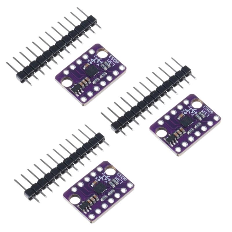 2 Axises Digital Accelerometer Gyroscopes Sensors Featuring Multiple Ranges SPI I2C Compatibility and Low Power Design