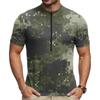 Men's Short Sleeve Cycling Jersey Quick Dry Breathable Fabric Half Zip Neck Lightweight Athletic Top for Outdoor Sports