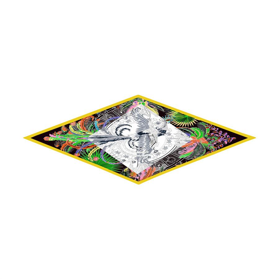 Diamond Scarf Fly Horse Print Brand Silk Scarves Wraps Women Luxury Bandana Headband Lady Hijabs Foulards Neckerchief Shawl