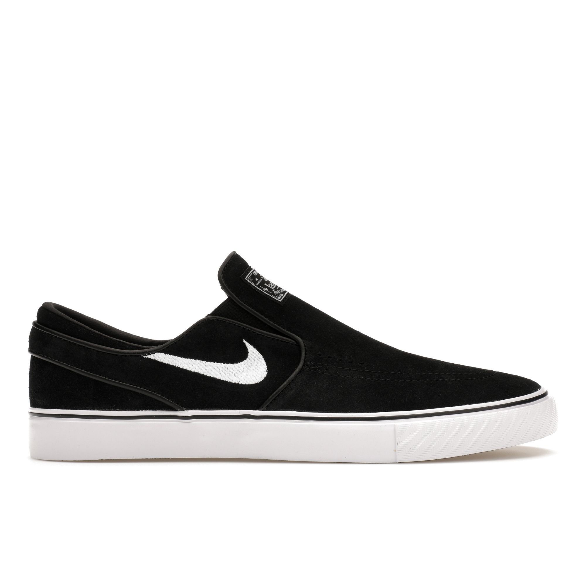 Nike SB Stefan Janoski+ Slip Men s Black White FN5893-001 EU 37.5