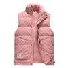 Winter Männer Frauen Winddicht Weste Warm Ärmel Jacke männer Weste Im Freien Stehkragen Tops Harajuku Westen
