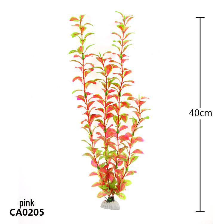 Fish Tank Decoration: Simulated Plant and Water Grass Silk Flower (CA)