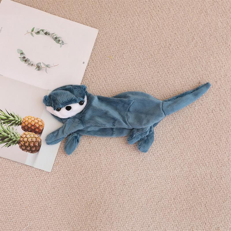 Adorable Otter Plush Doll Pillow - Perfect Animal Ornament & Children's Birthday Gift