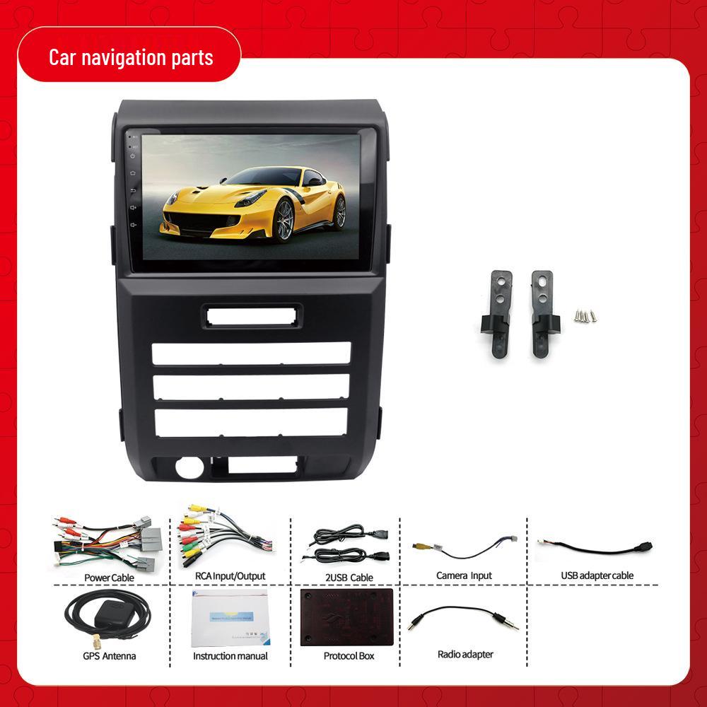 Compatible with 2009-2012 Ford Raptor F150: Android Large Screen Navigation MP5 Player Radio GPS All-in-One System