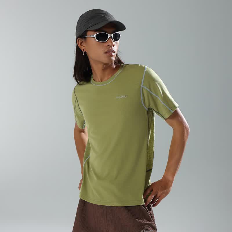 Macondo Merino Wool Quick-Dry Sports T-Shirt 2XL