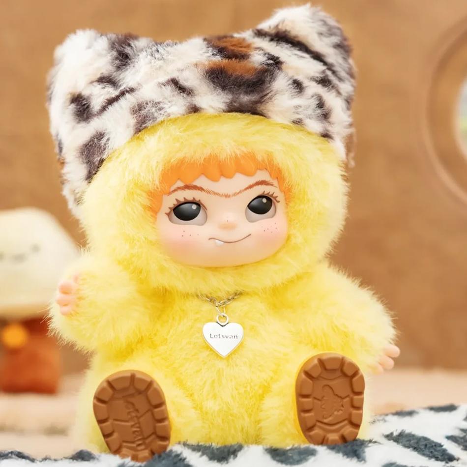 Wakuku V1 V2 Blind Box Fox & Bunny Trick Or Treat Series Vinyl Doll Suprise Bag Keychain Trendy Toy Mystery Box Gifts