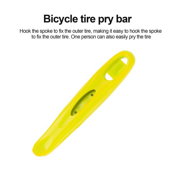 Bicycle Tire Lever Tyre Spoon Ergonomic Design Rounded Edge Burr-Free Reliable