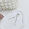 Sweet Cool Girl Beaded Keychain Charm Multifunctional Bead Key Chain with Sweetheart and Winged Crosses Designs
