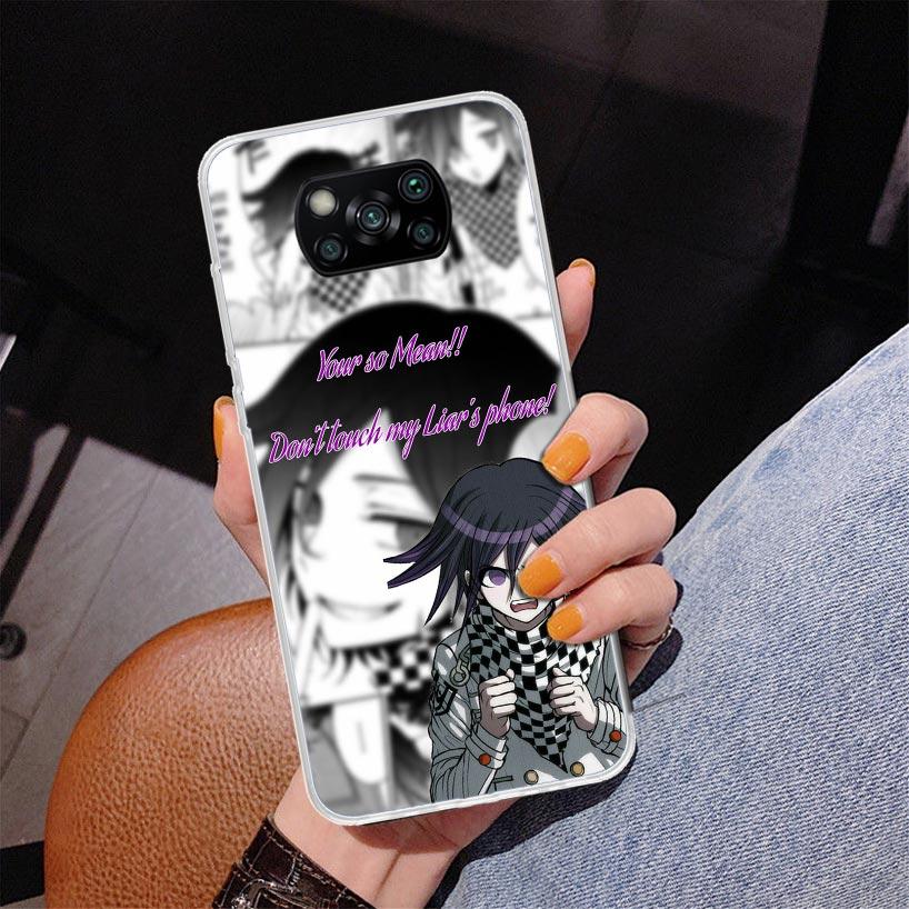 Danganronpa Kokichi Ouma Phone Case For Xiaomi Poco X7 X6 X5 Pro F7 Ultra Redmi 15C 15 13C 13 12C 12 10 10A 10C 9 9A 9C 9T Cover