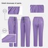 Unisex Quick-Drying Short-Sleeved Doctor's Coat for Surgery and Beauty Work