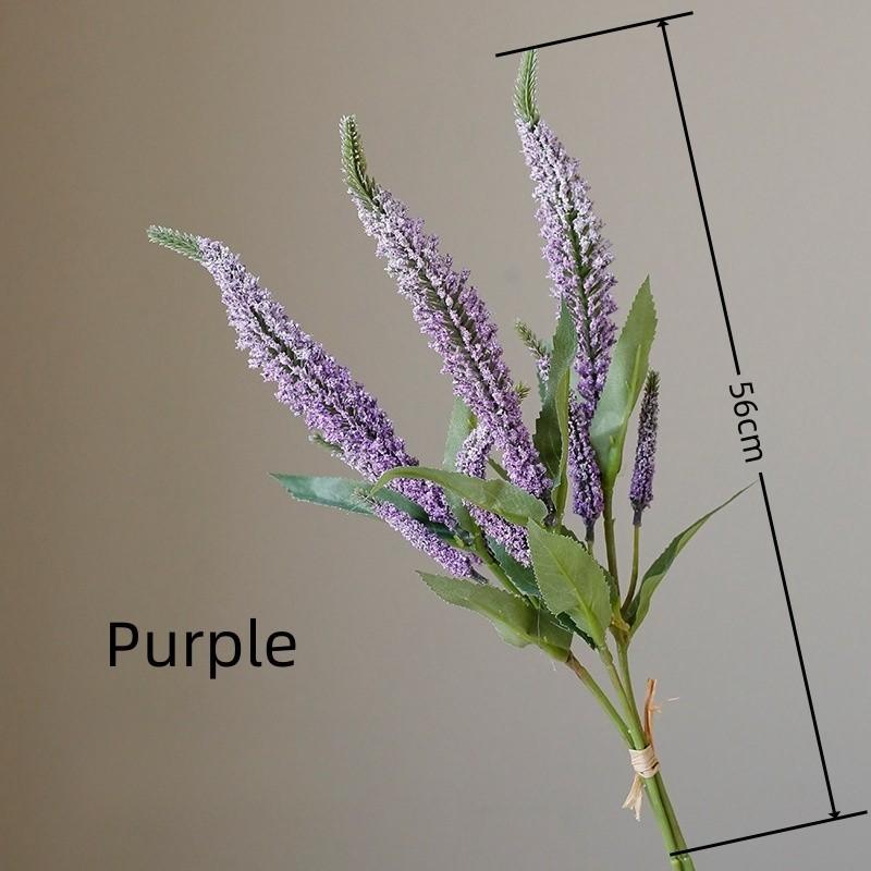 1 Bouquet of Flowers Sage Wedding Decorations Home Furnishing Decoration Rural Floral Materials Hand Tied Bouquet Artificial Flower