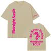 Midnight Sun Never Ending Tour Tee Zaralarsson Summer Casual Tshirt High Quality Graphic Printing 100cotton Comfortable Tshirt